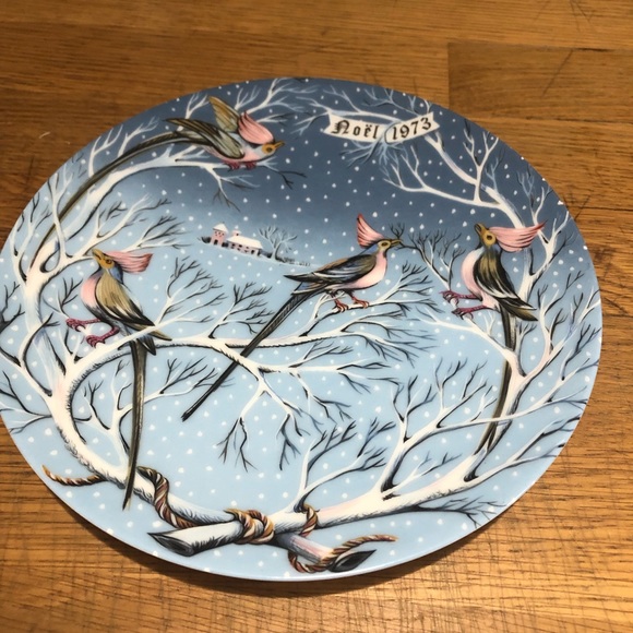 Limoges Haviland Twelve Days of Christmas Pates (5) - Picture 3 of 10